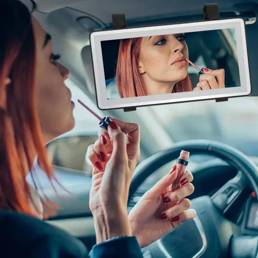 ESPEJO DE VISERA LED PARA AUTO: TU TOCADOR MÓVIL EN CADA RECORRIDO