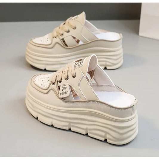 ZAPATILLAS RIVERA® PLATAFORMA ABIERTA 7CM – CONFORT TOTAL Y ESTILO MODERNO 👟✨
