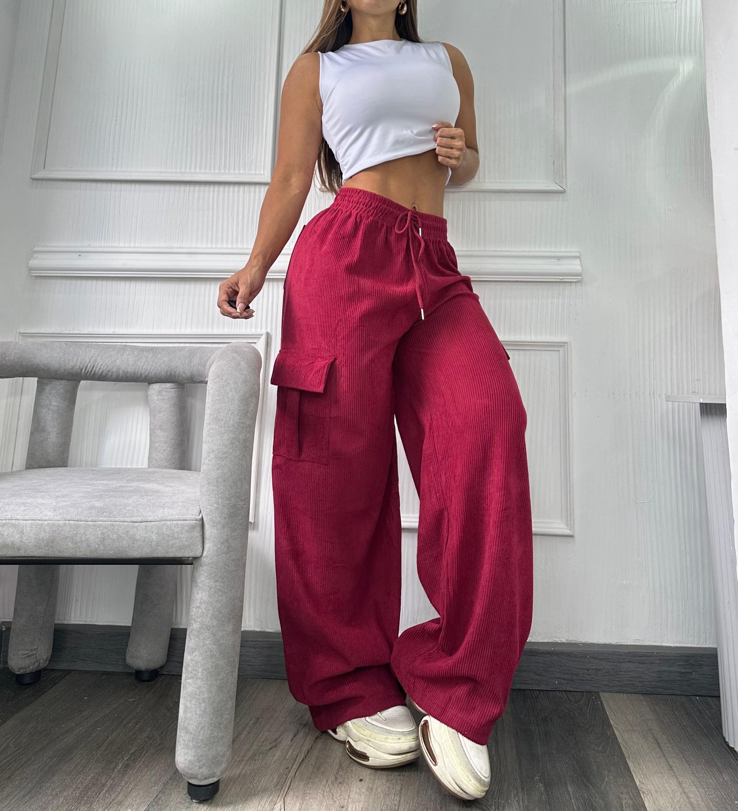 PANTALON JULIANA CON BOLSILLOS IMPORTADO