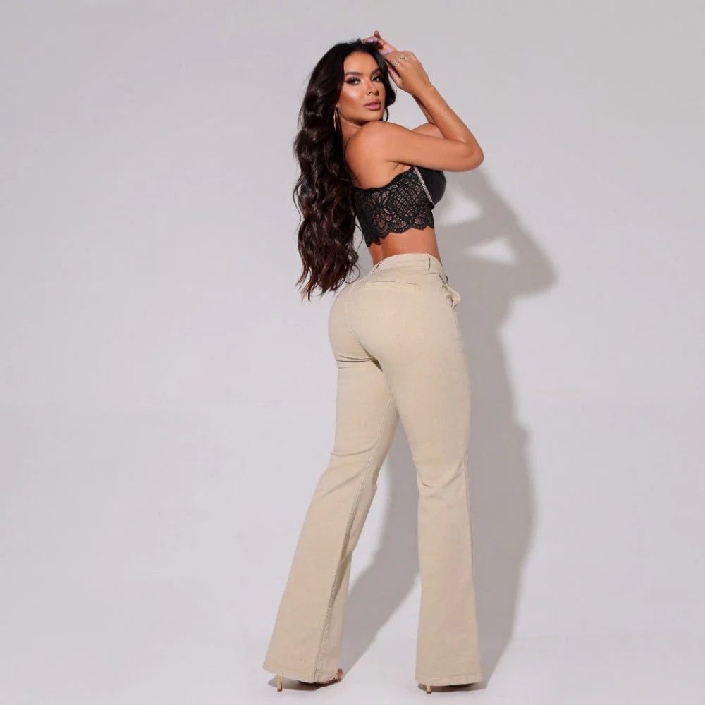 PANTALON MOLDEADOR ACAMPANADOS  VERONA ALFAIATARIA