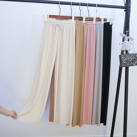 PANTALÓN DE SEDA PARA MUJER