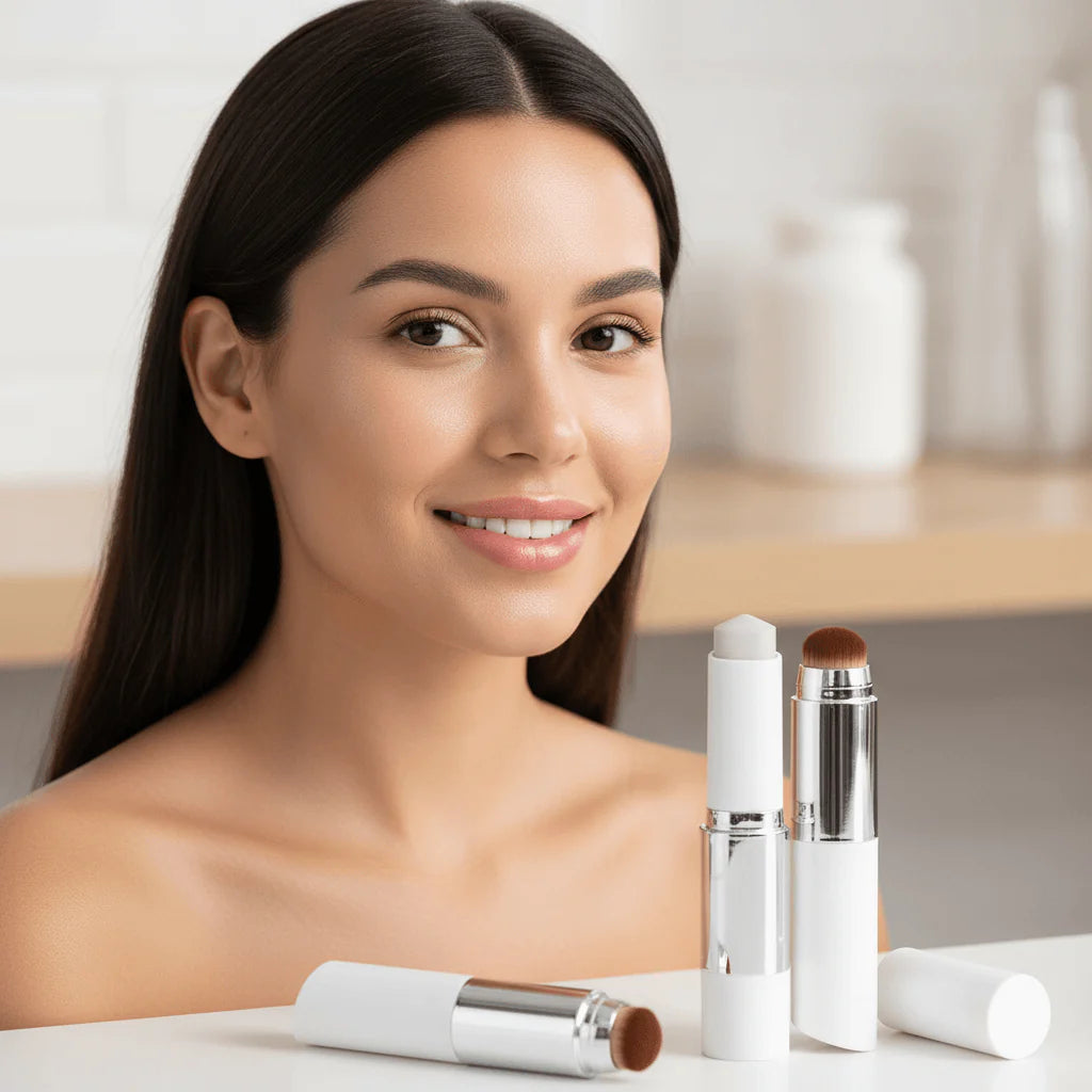 BASE DE MAQUILLAJE INTELIGENTE QUE CAMBIA DE TONO — COBERTURA PERFECTA PARA CUALQUIER TONO DE PIEL