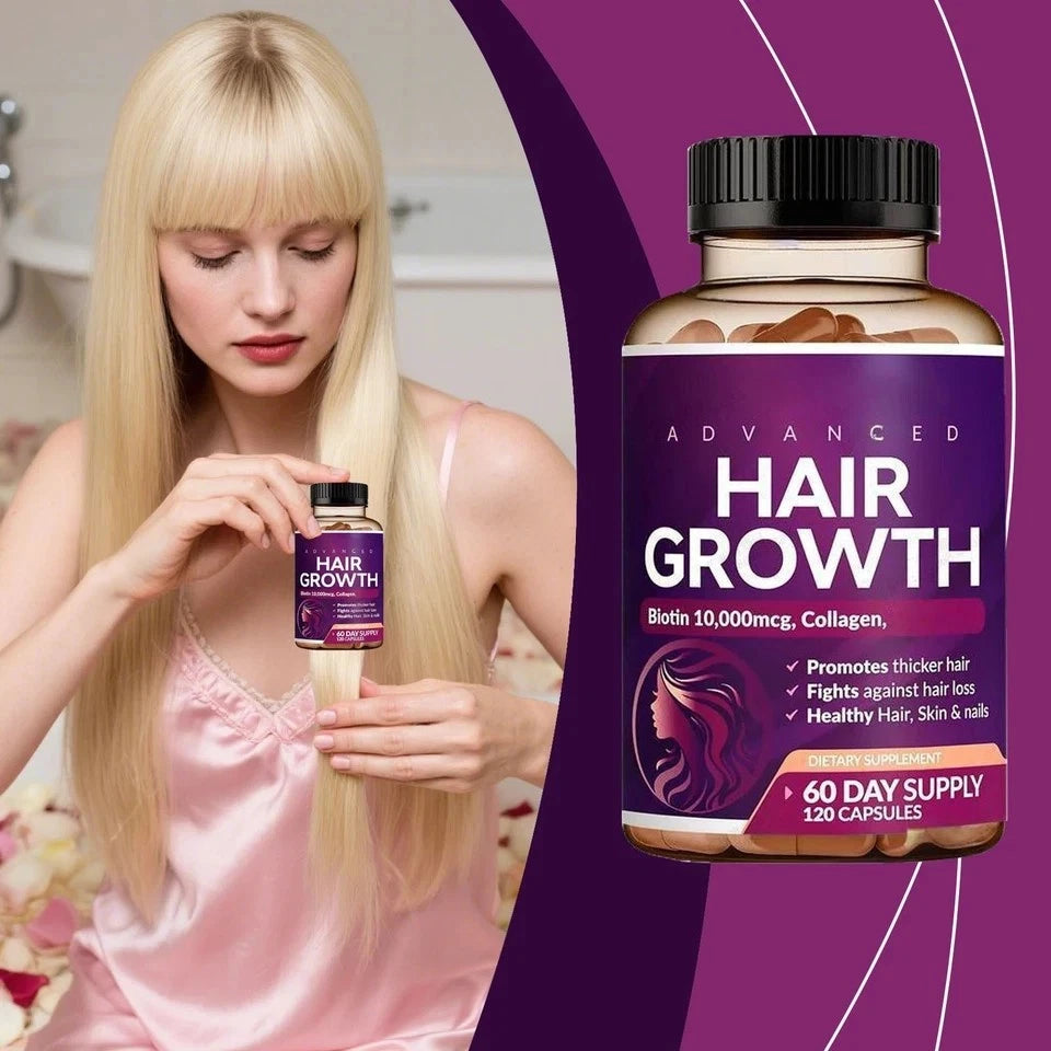HAIR GROWTH – CRECIMIENTO CAPILAR MÁS FUERTE, DENSO Y SALUDABLE