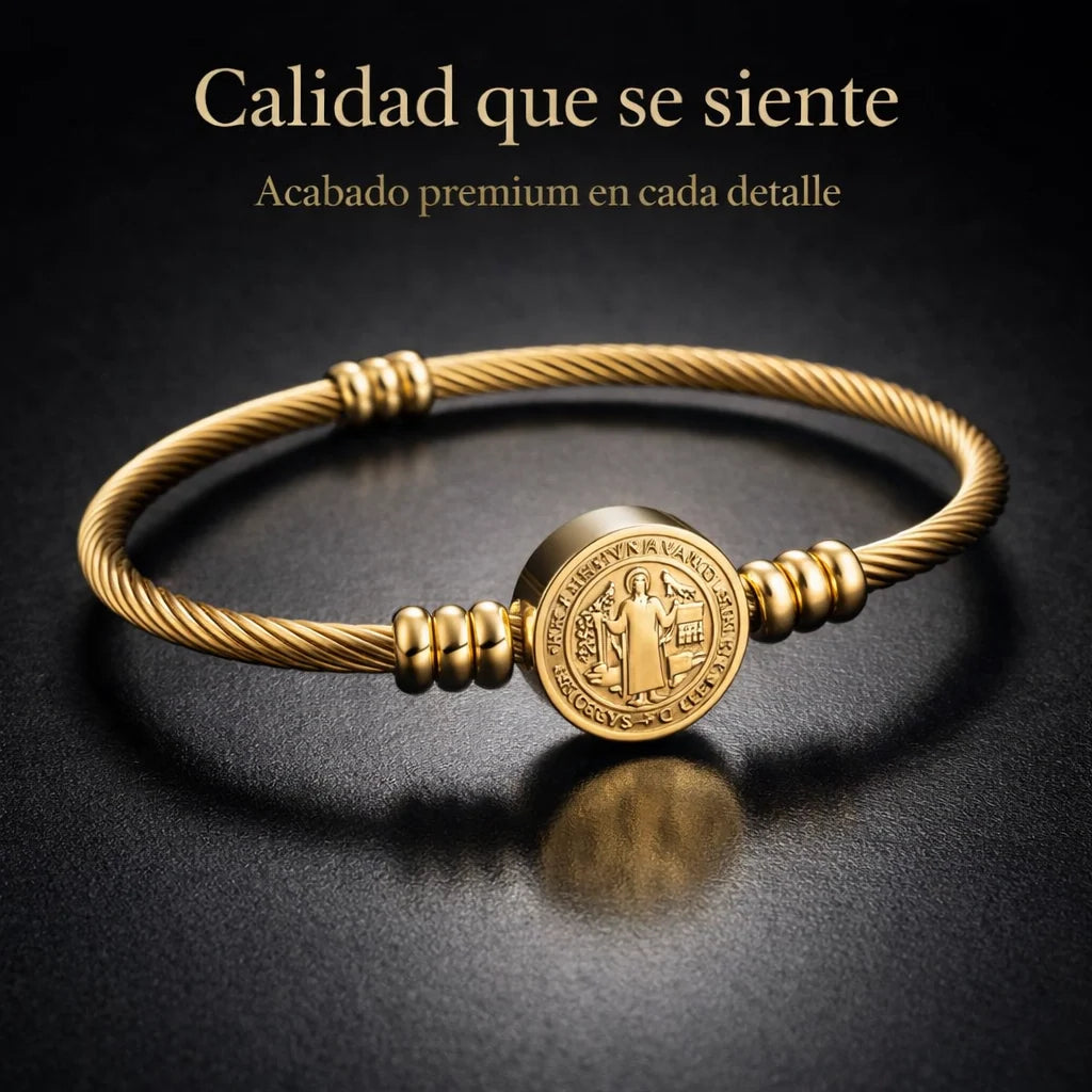 BRAZALETE DE SAN BENITO® | PROTECCIÓN, FE Y ELEGANCIA PARA TODOS LOS DÍAS