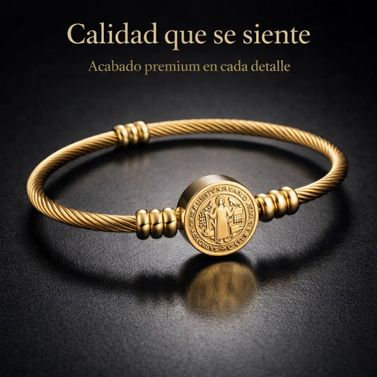 BRAZALETE DE SAN BENITO® | PROTECCIÓN, FE Y ELEGANCIA PARA TODOS LOS DÍAS