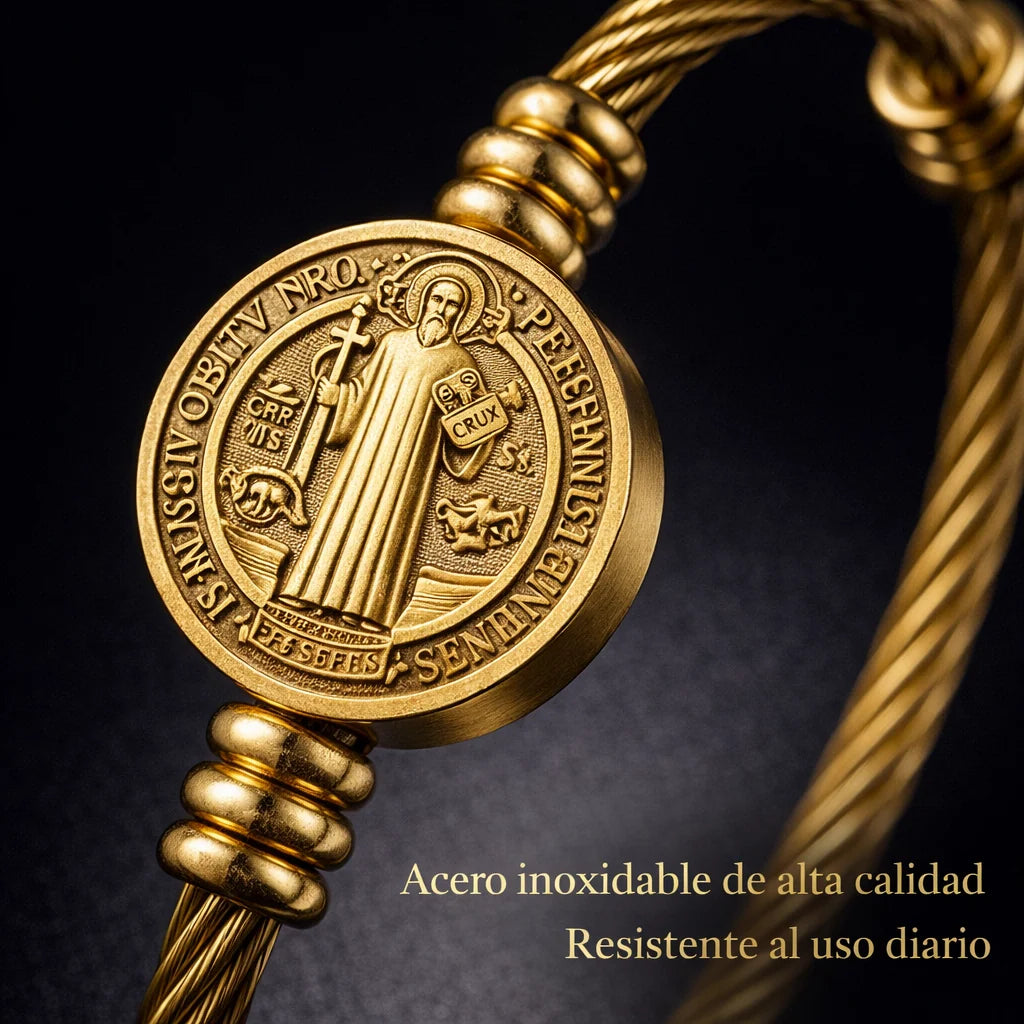 BRAZALETE DE SAN BENITO® | PROTECCIÓN, FE Y ELEGANCIA PARA TODOS LOS DÍAS