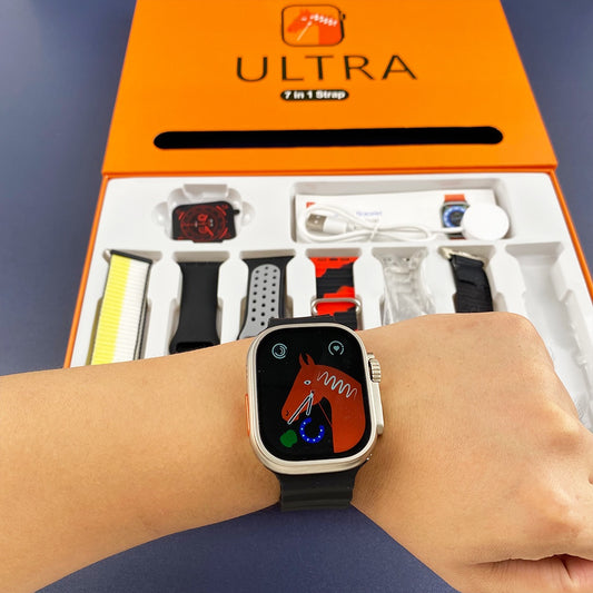 SMART WATCH ULTA + 7 CORREAS